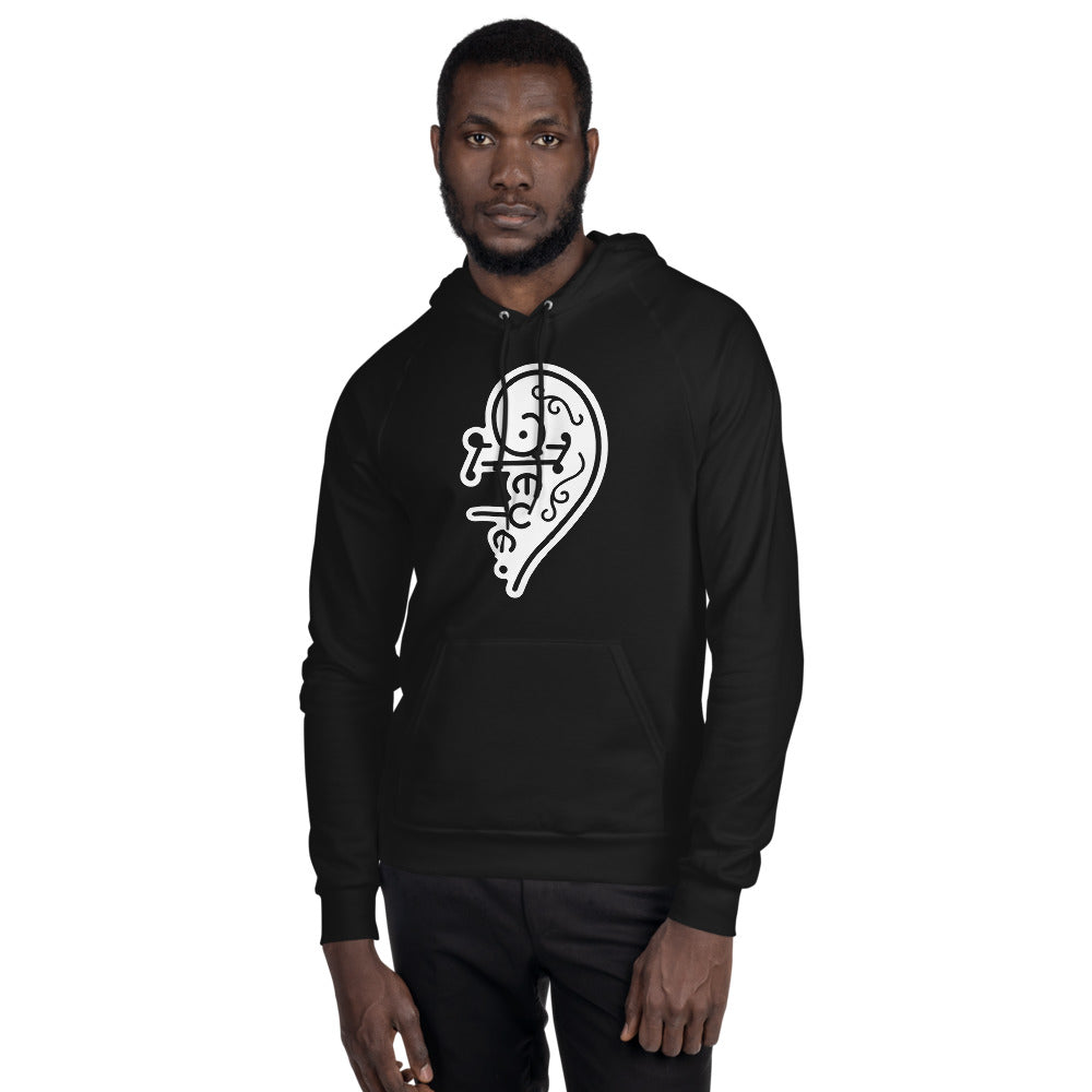 TEYE™ Guitars Unisex Fleece Hoodie (BLACK)