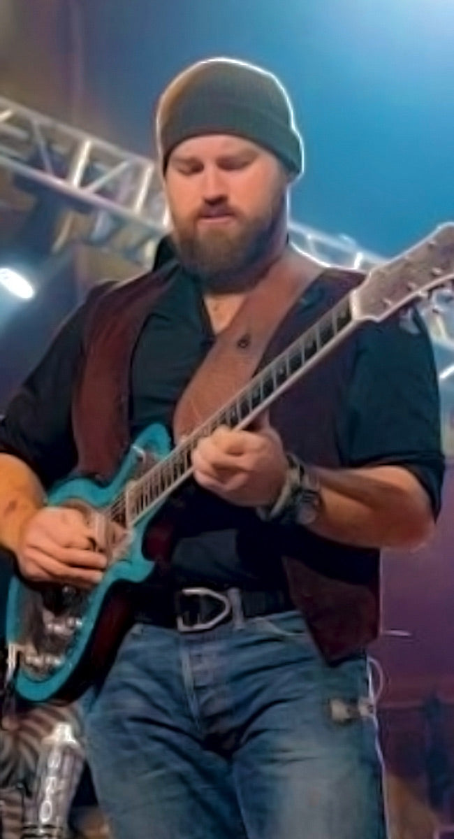 ZAC BROWN Playing a TEYE Guitar